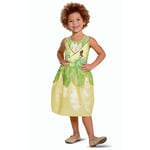 Disney Official Standard Princess Tiana Costume Kids, Princess and the Frog Princess Dress Up For Girls Size M