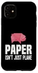 Coque pour iPhone 11 Origami, papier pliable, design artistique, origami