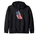 Best American Flag Stunt Scooter Designs Men Women Riders Zip Hoodie