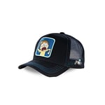 Casquette Homme & Femme Ricky et Morty, Casquette Trucker, Originale et Authentique, Noir, Bleu, Beige, Jaune, Taille TU