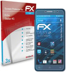 atFoliX 3x Screen Protection Film for Echo Stellar 4G Screen Protector clear