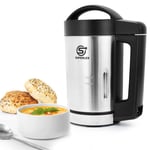 Digital Soup Smoothie Blender Maker 1.6L Stainless Steel Jug 5 Settings 900W