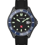 Herrklocka Timex DEEP WATER TIBURON AUTOMATIC Svart (Ã 44 mm)