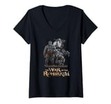 Womens Lord of the Rings - War of the Rohirrim Evil Trolls Band V-Neck T-Shirt