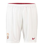 Nike Galatasaray Stadium 2018/2019 Short Extérieur Homme, Blanc/Rouge, FR : 2XL (Taille Fabricant : 2XL-56/58)