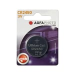 AgfaPhoto 70117 CR 2450 Lithium Button Cell Battery