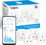 Tapo Smart Plug with Energy Monitoring, Max 13A,Works with Amazon Alexa & Googl