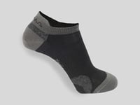 Aclima Ankle socks 2-pack  Iron Gate/Jet black - löparstrumpor i merinoull endast stlk 32-35 EU - EUR 40-43