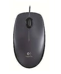 Logitech Mouse M90 souris Bureau Ambidextre USB Type-A Optique 1000 DPI