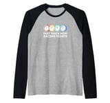 Fast Track Mom Racing Hearts Retro Track And Field Mom Raglan Baseball Tee