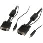 StarTech.com 5m Coax High Resolution Monitor VGA Video Cable with Audi