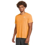 Under Armour Homme UA Launch Splatter Tee, T-shirt homme léger, T-shirt running à manches courtes, T-shirt sport au séchage rapide