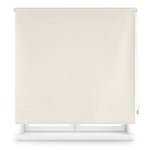 Blindecor Draco Store Enrouleur Opaque - Beige, 100 x 230 cm (largeur x hauteur) | Taille du tissu 97 x 225 cm | Stores thermiques occultants