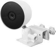 Support de gouttière pour Google Nest Cam à piles - Perspective parfaite - Plus grande hauteur pour votre système de caméra de sécurité Nest