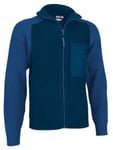 Gilet Épais Col Camionneur - Homme - Ref Arce - Bleu Marine