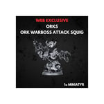 Orks Ork Warboss with Attack Squig Warhammer 40K