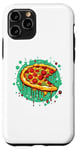 Coque pour iPhone 11 Pro Pelle à pizza Pepperoni Splash Fun