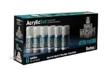 Italeri Arcylic Set World of Warships (6stk. 20ml)