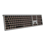 SUBBLIM Clavier Master Espagnol QWERTY Noir/Gris