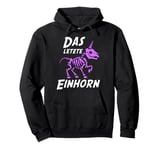 The Last Unicorn, Statement, Purple Unicorn, Skeleton Pullover Hoodie