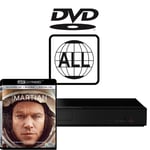 Panasonic Blu-ray Player DP-UB150EB-K DVD MultiRegion inc The Martian 4K UHD