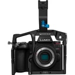 Kondor Blue Cage for Panasonic G9 II with Top Handle (Raven Black)