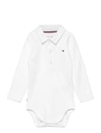 Tommy Hilfiger Baby Rib Collar Body L/S Vit