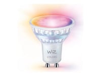 Wiz Colors - Led-Spotlight - Form: Par16 - Klar Finish - Gu10 - 4.7 W (Motsvarande 50 W) - Klass F - Rgb-Lampa - 2200-6500 K