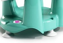 Okbaby crab opening baby bath seat suitable from 6mths in Aqua use in adult bath