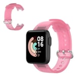 Xiaomi Mi Watch Lite / Redmi Watch transparent watch band - Transparent Pink Rosa