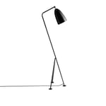 Gubi - Gräshoppa Floor Lamp, Black Semi Matt - Leselamper - Greta Magnusson Grossman - Svart