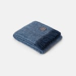 Stackelbergs - Mohair Pläd Denim/Sky Blue Melange från Sleepo