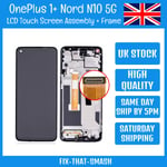 OnePlus 1+ Nord N10 5G Replacement LCD Touch Screen Digitizer Assembly + Frame