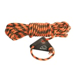 Kiwi Camping Tent Rope with Alloy Tri-Tensioners 5mm Qty 4