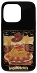 iPhone 13 Pro Western Spaghetti Meatballs Cowboy Fun Pasta Adventure Art Case