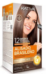 KATIVA ALISADO BRAZILIAN STRAIGHTENING kit - keratin hair smoothing/straighteng