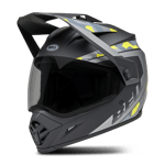 Adventurehjelm Bell Mx-9 Adv Mips Mattsvart-Gul