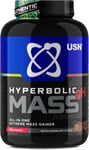 USN Hyperbolic Mass Dutch Chocolate 2kg: High Calorie Mass Gainer Protein Powde