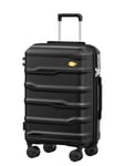 MGOB Carry On Suitcase, Hard Shell Trolley Travel Suitcases with Spinner Wheels, Lightweight Luggage 55x40x20CM, TSA Approved, Cabin Suitcase Polypropylene(PP), 20 Inch