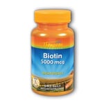 Biotin 5000 mcg 60 Caps By Thompson