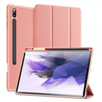 DUX DUCIS Samsung Galaxy Tab S9 Plus SM-X810 SM-X816 Fodral DOMO Series Rosa