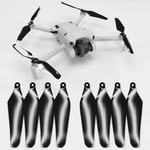 Master Airscrew - DJI Mini 4 Pro / 3 Pro Super Stealth Upgrade Propellers - Propeller - Svart - Kit 4-Pack