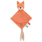 Nattou Doudou Oscar le Renard avec Attache pour Sucette, 21 x 39, Fanny et Oscar, Orange