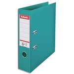 Esselte Classeur à levier N°1 Power - dos 7,5 cm polypropylène turquoise