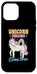 iPhone 12 Pro Max Unicorn rainbow - Unicorn dreams come true Case