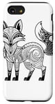 Coque pour iPhone SE (2020) / 7 / 8 Renard Élégant Motif Envoûtant Nature