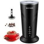 SHARDOR Electric Milk Frother and Steamer with Warm Function, 4 in 1 Automatic Milk Warmer Heater, 300ml Large Capacity, Hot and Cold Foam Maker for Coffee Latte Cappuccino, Hot Chocolate