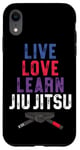 iPhone XR Jiu Jitsu Belt Colors Live Learn Love Jiu Jitsu Case