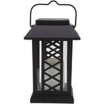 Jeffergarden Lanterne solaire suspendue extérieure économie d'énergie lumière chaude Rechargeable lumière solaire de pelouse pour la cour de patios