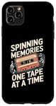 iPhone 11 Pro Max Spinning Memories One Tape At A Time Cassette Tape Lover Case